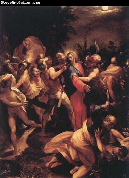 GIuseppe Cesari Called Cavaliere arpino The Betrayal of Christ